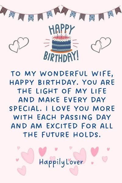 How you write Happy Birthday Quotes For Wife 2024